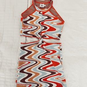 Mini cutout dress